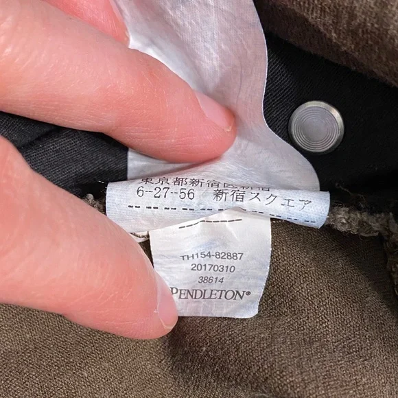 Pendleton 5 Pocket Pants Brown Size 16 - Picture 6 of 6